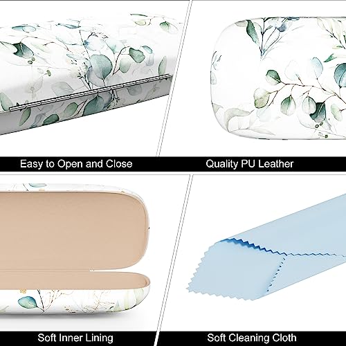 Image of Eyeglasses Case, Hard Shell Protective Case for Glasses, Unisex for Women Men