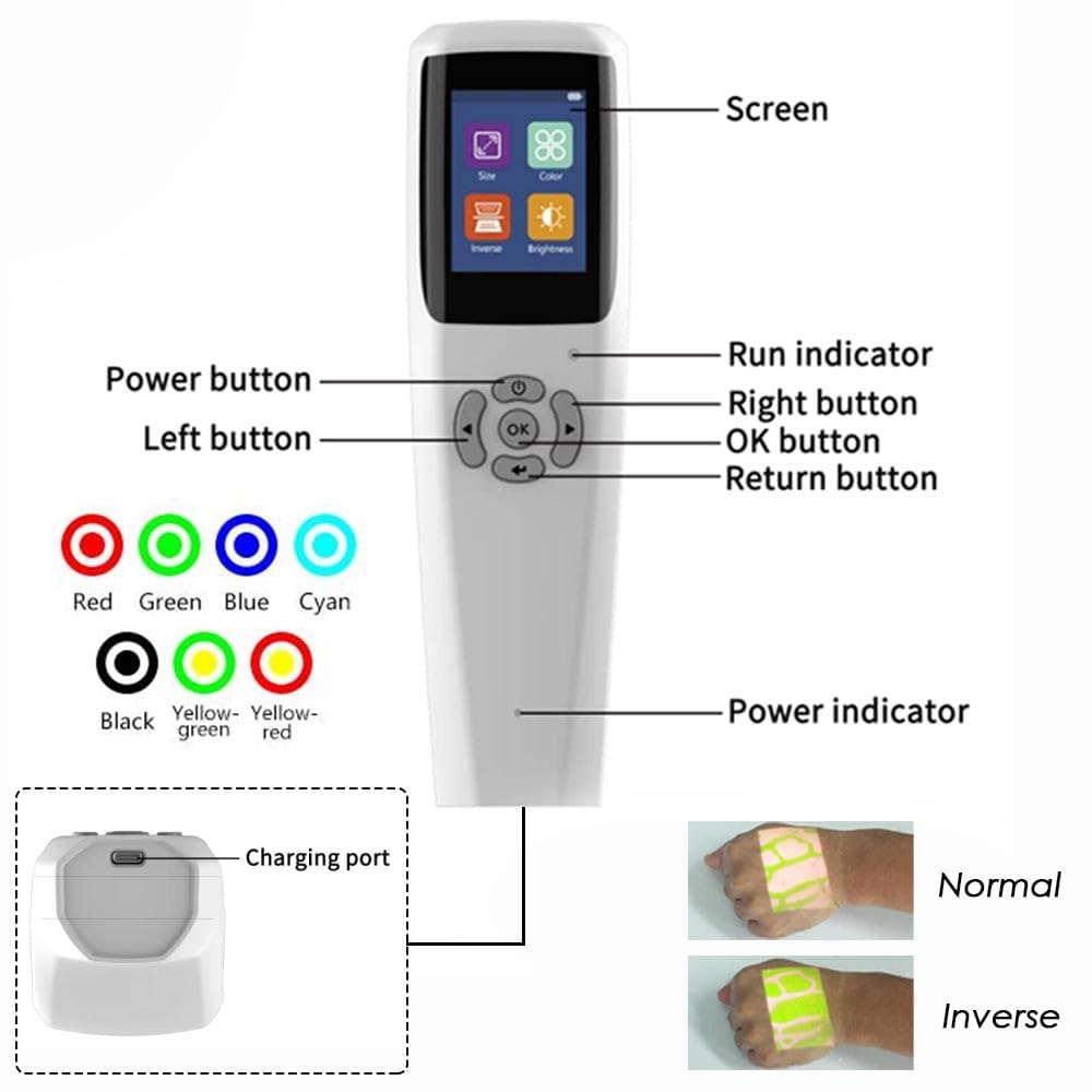 Amazon.com: Infrared Vein Finder Locator for Adult & Baby Vein