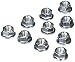 ARP 200-8683 M10 x 1.25 Locking Flange Nut - 10 Piece