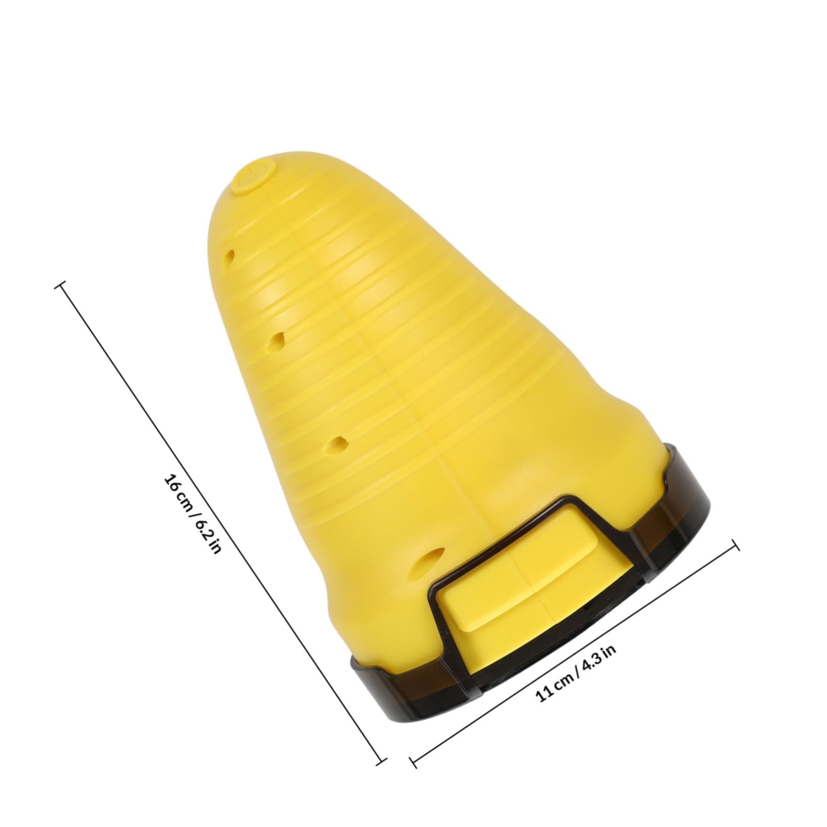TOYANDONA Raschietto per Ghiaccio Veicolo in ABS Giallo Rimozione Efficiente di Neve e Ghiaccio per Parabrezza per Stagione Invernale