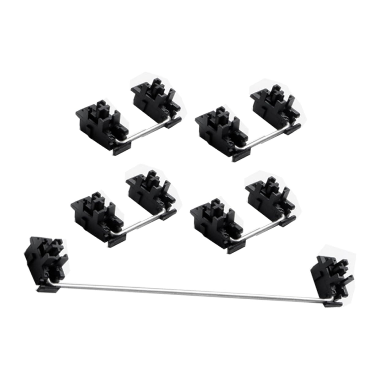 Stabilisateurs satellite de clavier mécanique pour éliminer le jeu - 8