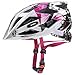 Uvex, Casco ciclismo Air wing, Multicolore (white-pink), 52-57 cm