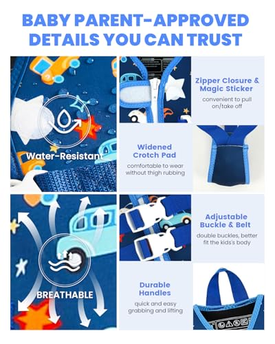 Image of Gogokids Puddle Float Jumper 33-66 Pounds, Toddler Swim Vest Kids Floaties