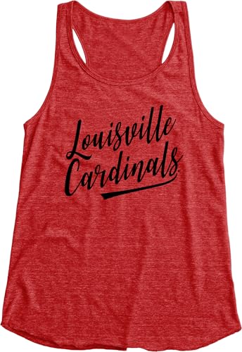 Image of Blue 84 NCAA Womens NCAA Officially Licensed Women's Tank Top Tri-Blend Signature