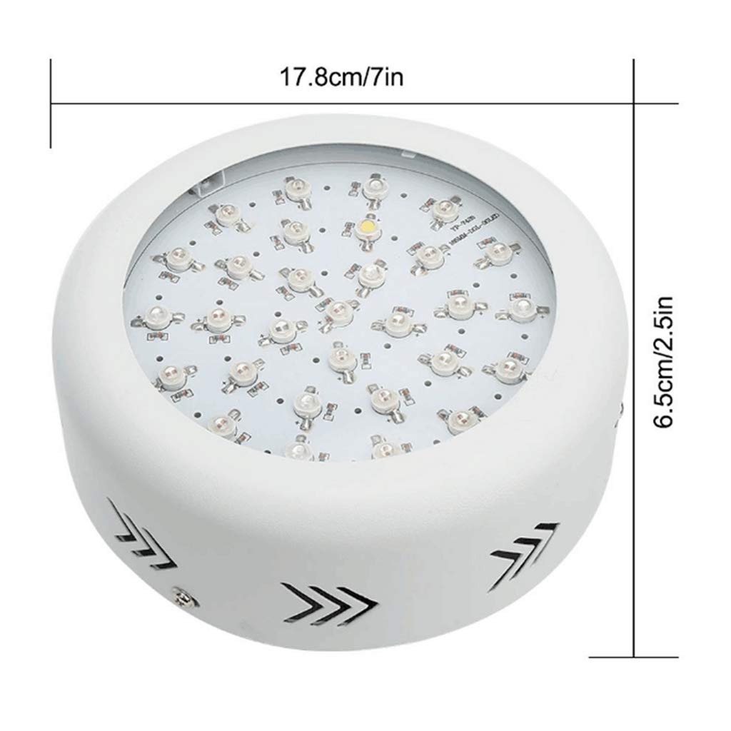 TEmkin Lampe de Croissance de Plantes, Lampe de Croissance de Plantes, Lampe de Croissance LED à Spectre Complet de 70 W pour Plantes d'intérieur hydroponiques légumes et Fleurs