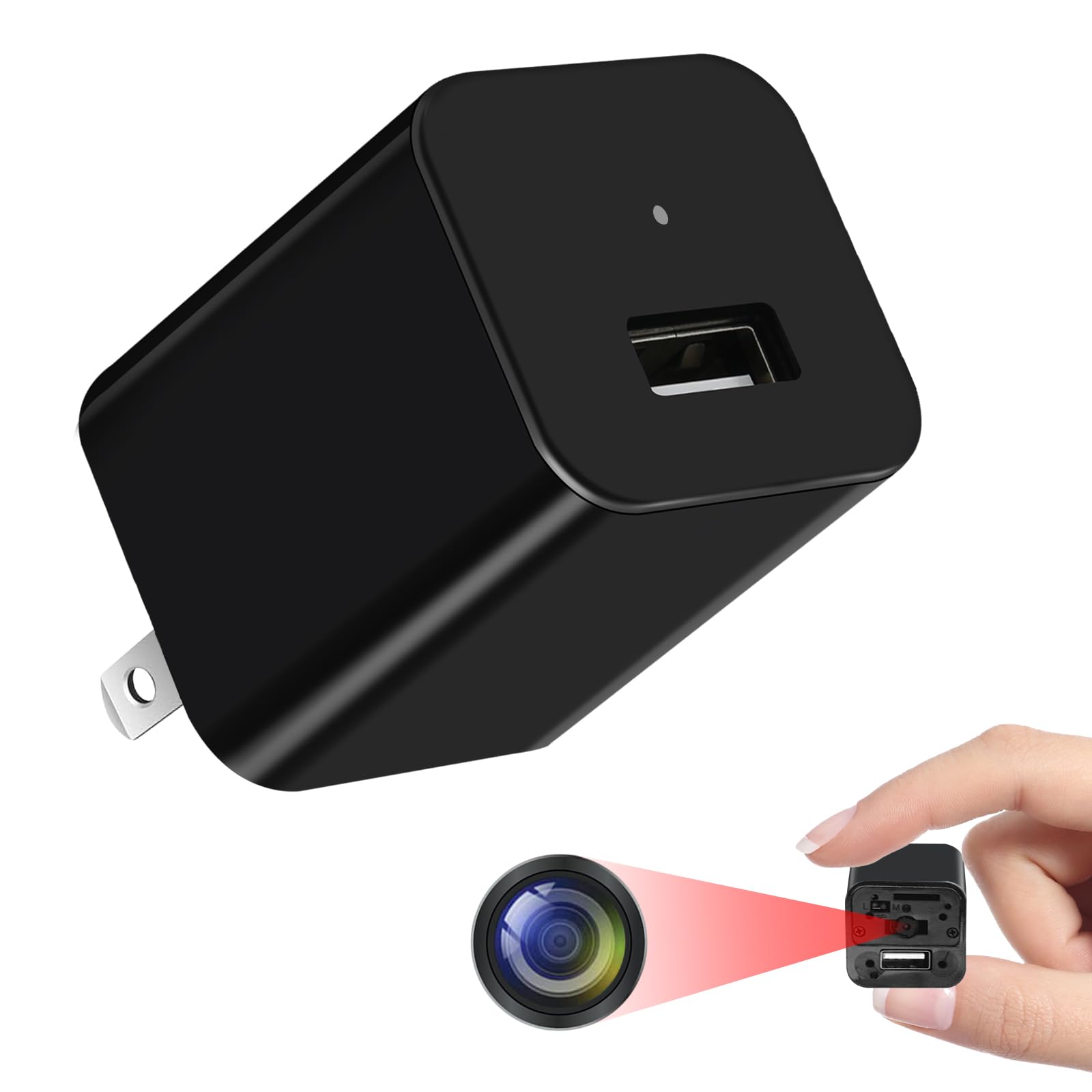 Amazon.co.jp: 隠しカメラ スパイカメラ 小型カメラ 1080P AC