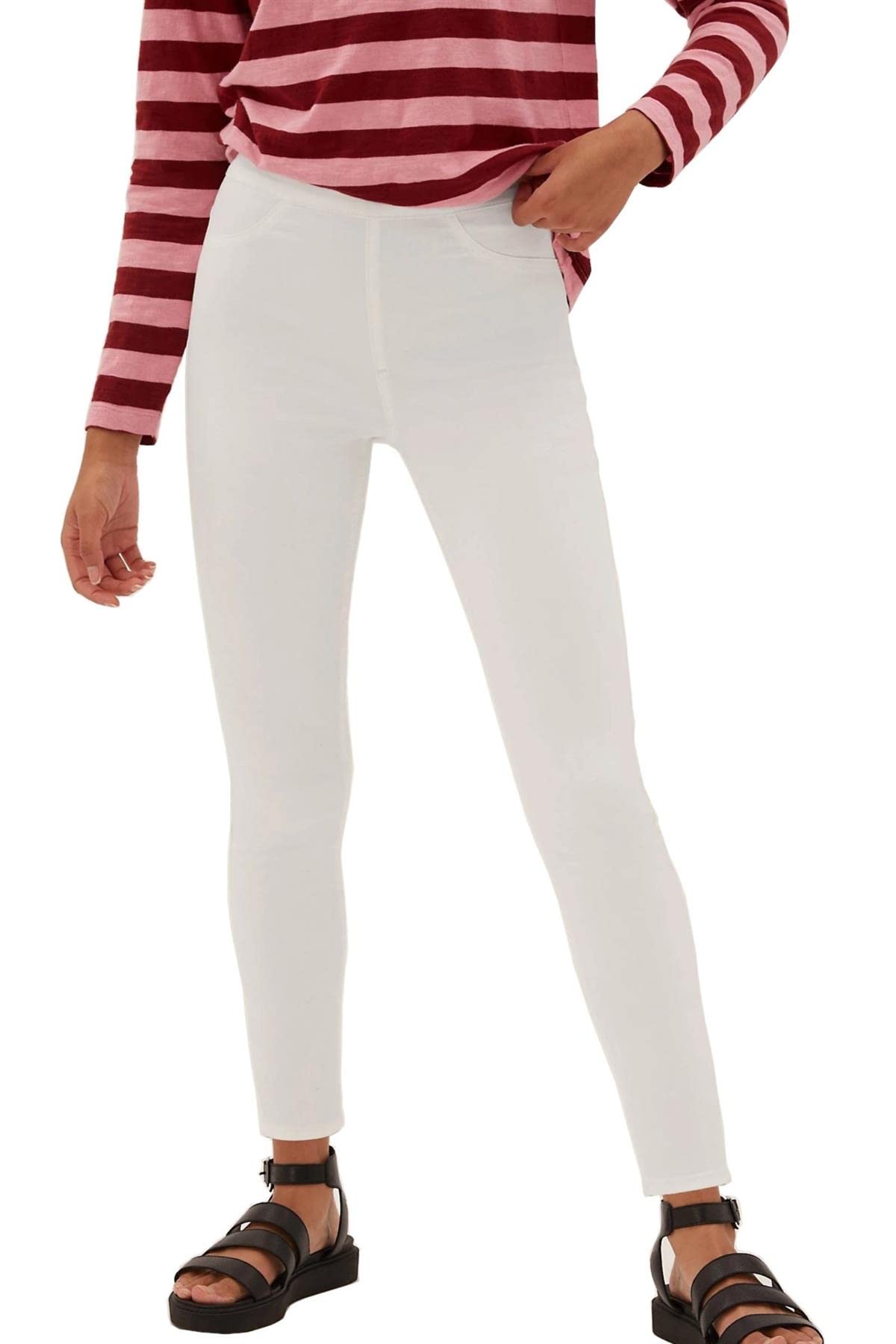 MYTEX Marks and Spencer Womens Denim Jeggings Ladies High Waisted Stretch  Leggings EX M&S