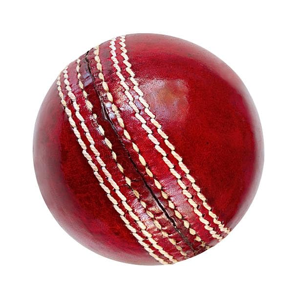 Club Cricket 2 Piece Leather Ball - Pack of 1 (White)-image-38