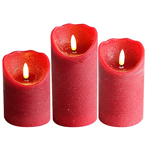 Compare price to battery candles with timers red