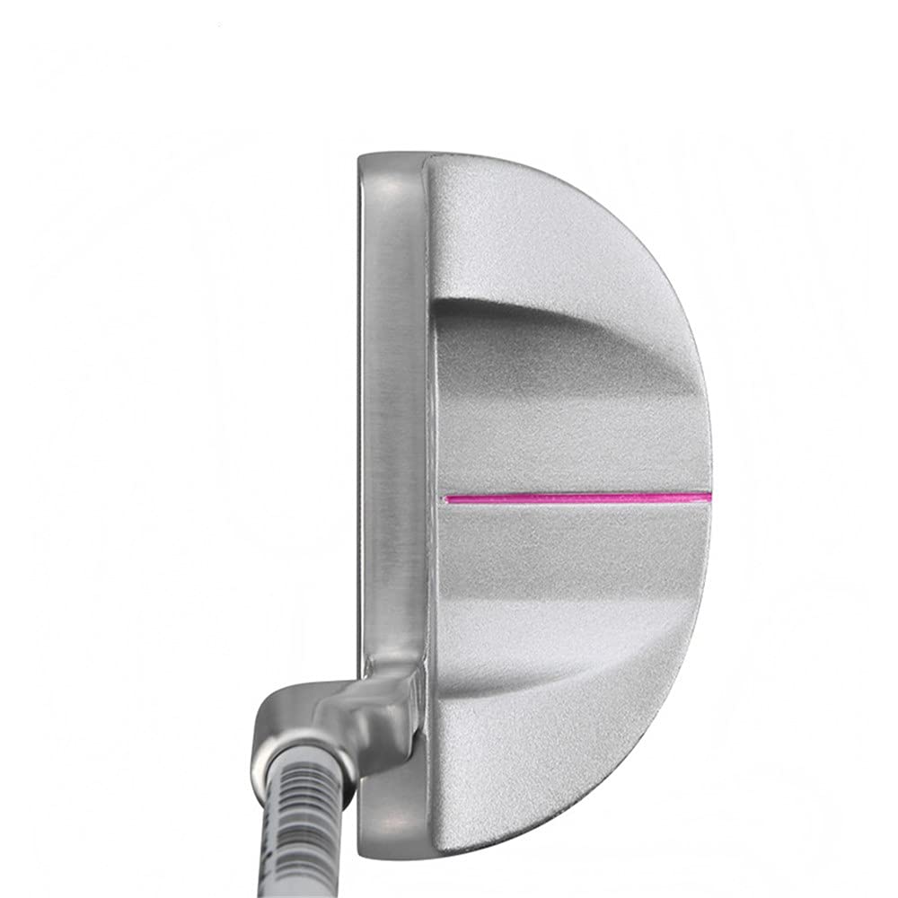 Club de golf putter pour droitier pour femme avec couvre-club de golf (argenté)