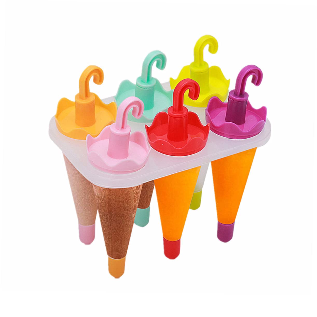 18pièces Moule à Glace Réutilisables Pour Avec Fruits Et Lait Facile à Démouler Plastique