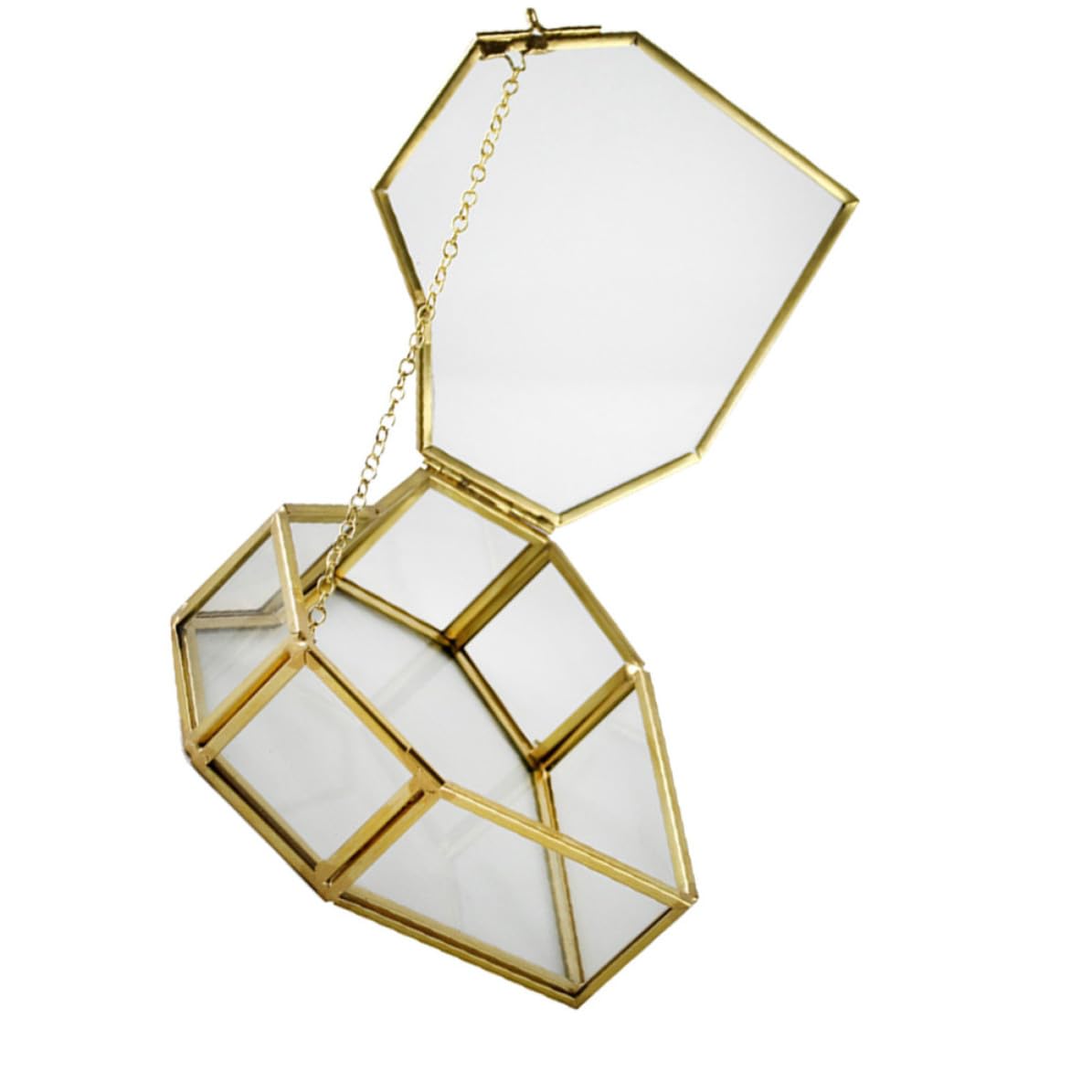 Boîte à Bijoux Cœur en Verre : Ne Perdez Plus Vos Alliances et Joyaux