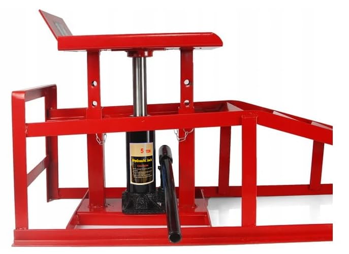 FIREND Auffahrrampe hydraulisch Wagenheber 5000kg Rampe Verladerampe 5T STRONGLIFT ST5T 2Stk.