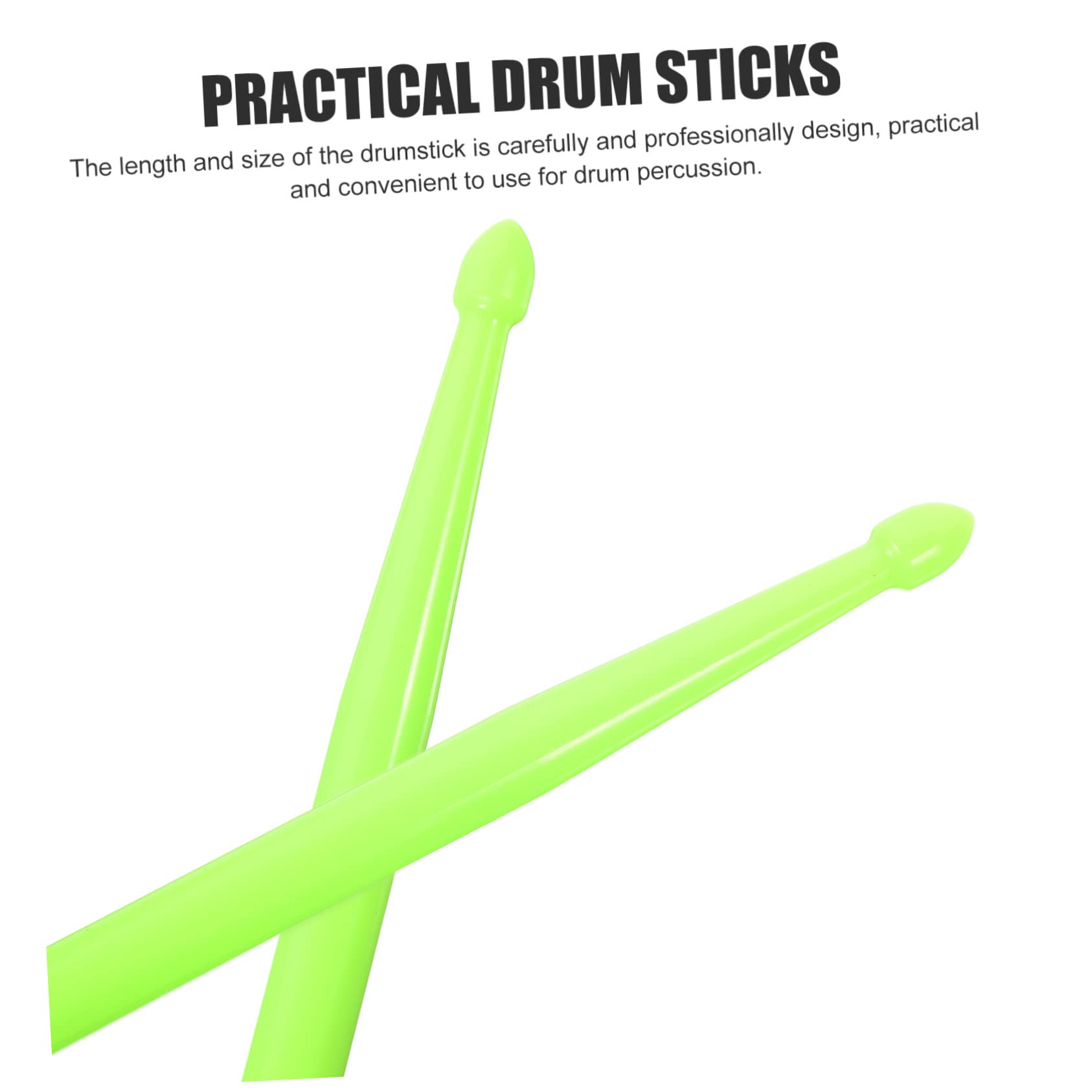 Toyvian 3paare Professionelle Doppelseitige Drumsticks Für Schlagzeug Vielseitige Anwendung Für Anfänger Und Langlebig Und Handschonend Sanftem