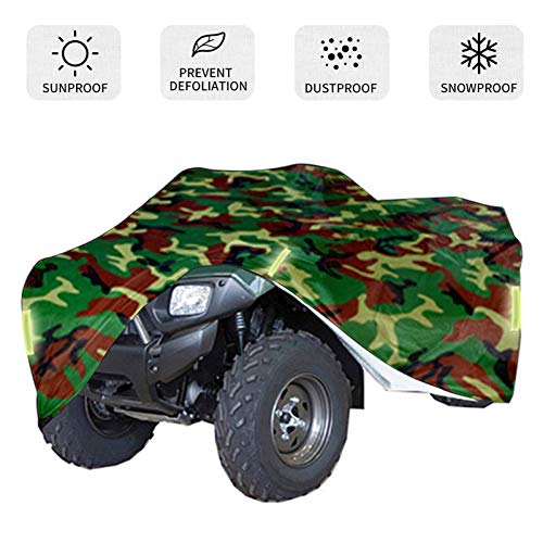 Zwbfu Tampa ATV ATC Pesada Universal 190T Tampa à prova d'água à prova de poeira para chuva anti-UV