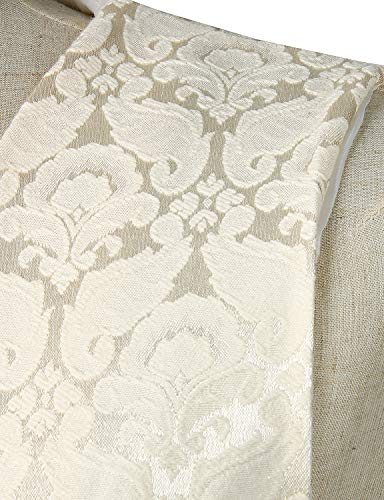 Zeroyaa Mens Single Breasted Vest Gothic Steampunk Victorian Brocade Waistcoat Zlsv10 Cream Xx Large #TOP3