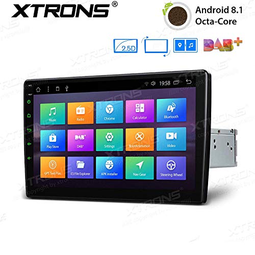 XTRONS Android 8.1 Oreo Octa Core 10.1 Inch 2GB DDR3 RAM 32GB ROM