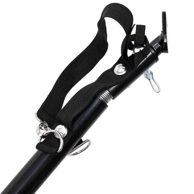 Foto 7 de 8 de vidaXL Remolque de Bicicleta para Mascotas Cochecito 2 en 1 Azul Negro