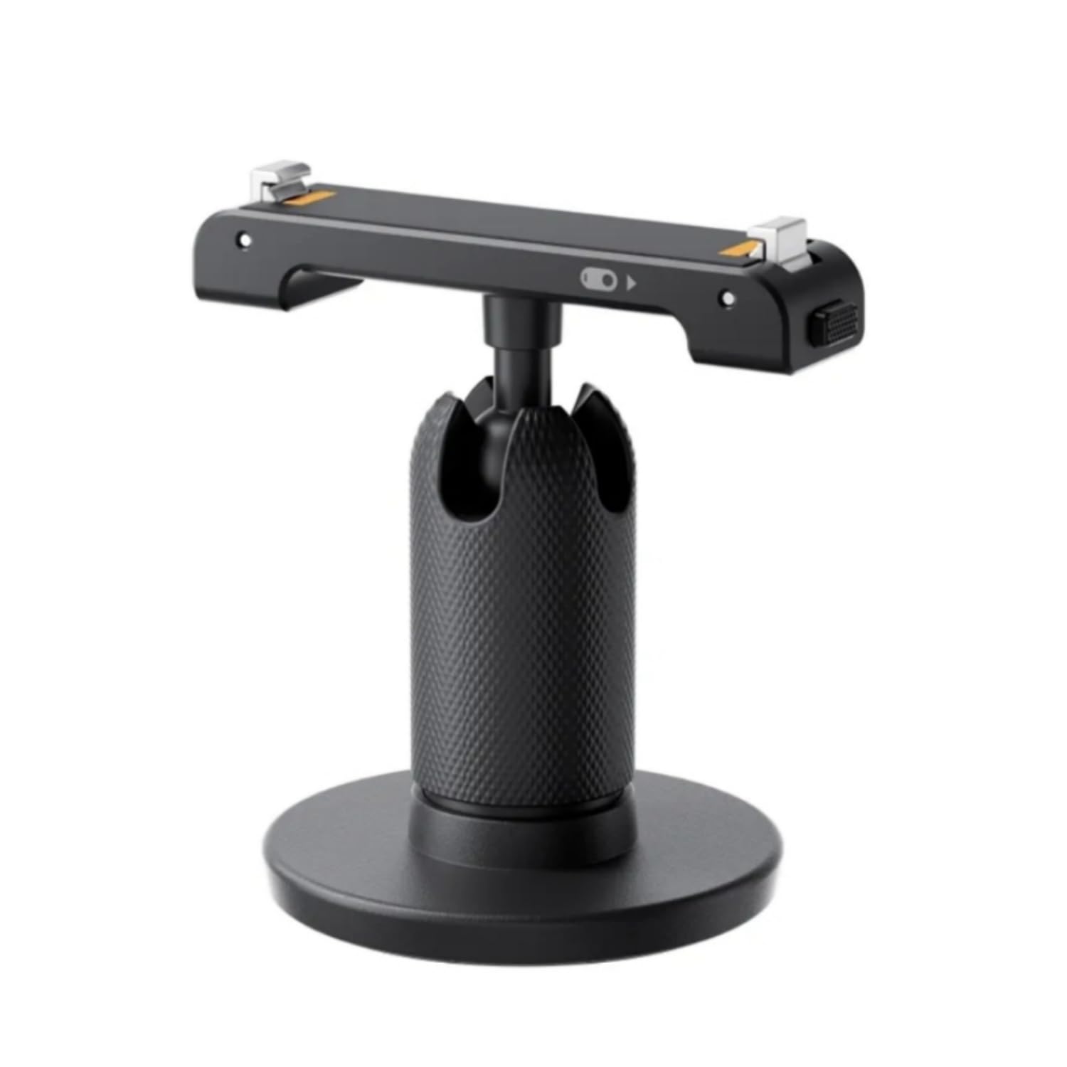 SKEIDOAdjustable Steering Bracket Turntable Mount Compatible with insta360 GO 3 Mount for Action Magnetic Suction Lock Adhesive Base