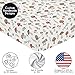 Sweet Jojo Designs Fitted Baby Crib Sheets (Woodland Mushroom) for Boys or Girls, Infant Nursery, Toddler Room - Standard Size (Colorful, Watercolor, Toadstool, for The Forest Animals Collection)