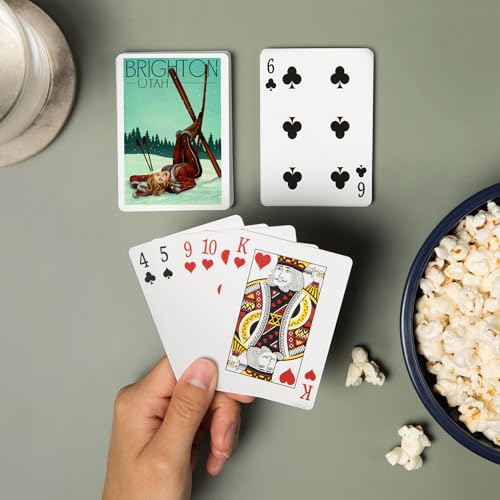 Lantern Press Brighton Utah, 52 Cartas Poker miniatura 2