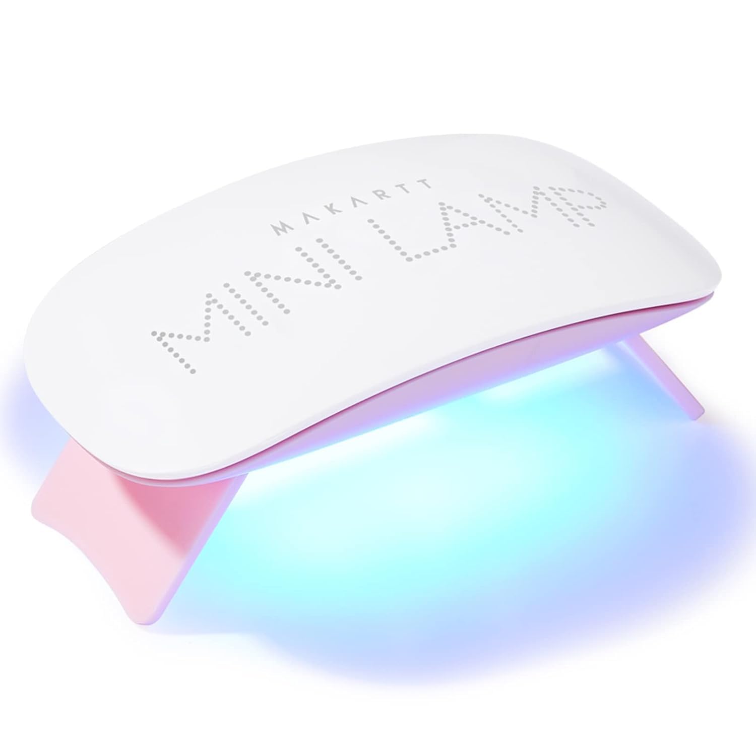 Makartt 6W Led Uv Nail Dryer Curing Lamp 60S Timer Usb Portable For Gel Nails Based Polishes, White