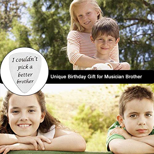 Médiator de guitare en acier inoxydable avec inscription « I Couldn’t Pick A Better Brother » - Les Beatles, Paul McCartney, John Lennon, RIngo Starr, George Harrison Médiator de guitare en acier inoxydable avec inscription « I Couldn't Pick A Better Brother » – Image 7
