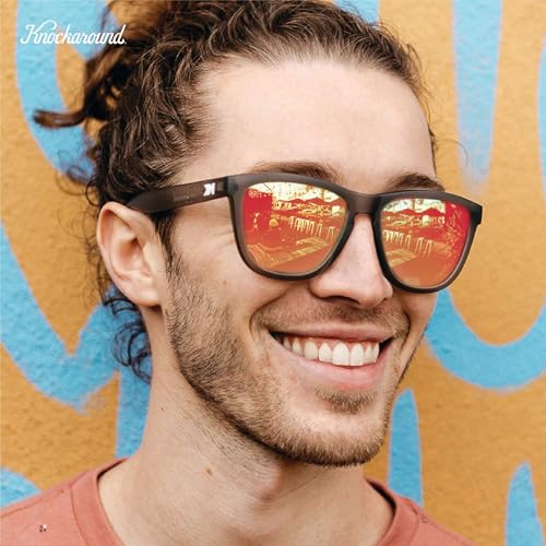 Image of Knockaround Square Polarized Sunglasses for Men & Women - UV400 Protection