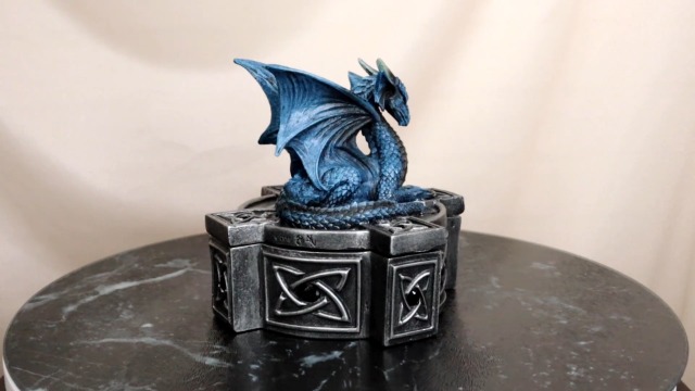 Amazon.com: Ebros Celtic High Cross Bifrost Blue Altar Drake