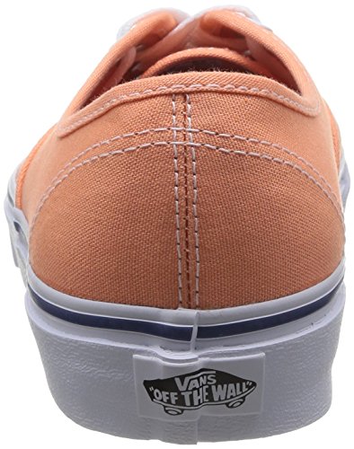 Baskets Vans U Authentic en toile orange avec semelle vulcanisée adhérente 41 - 3