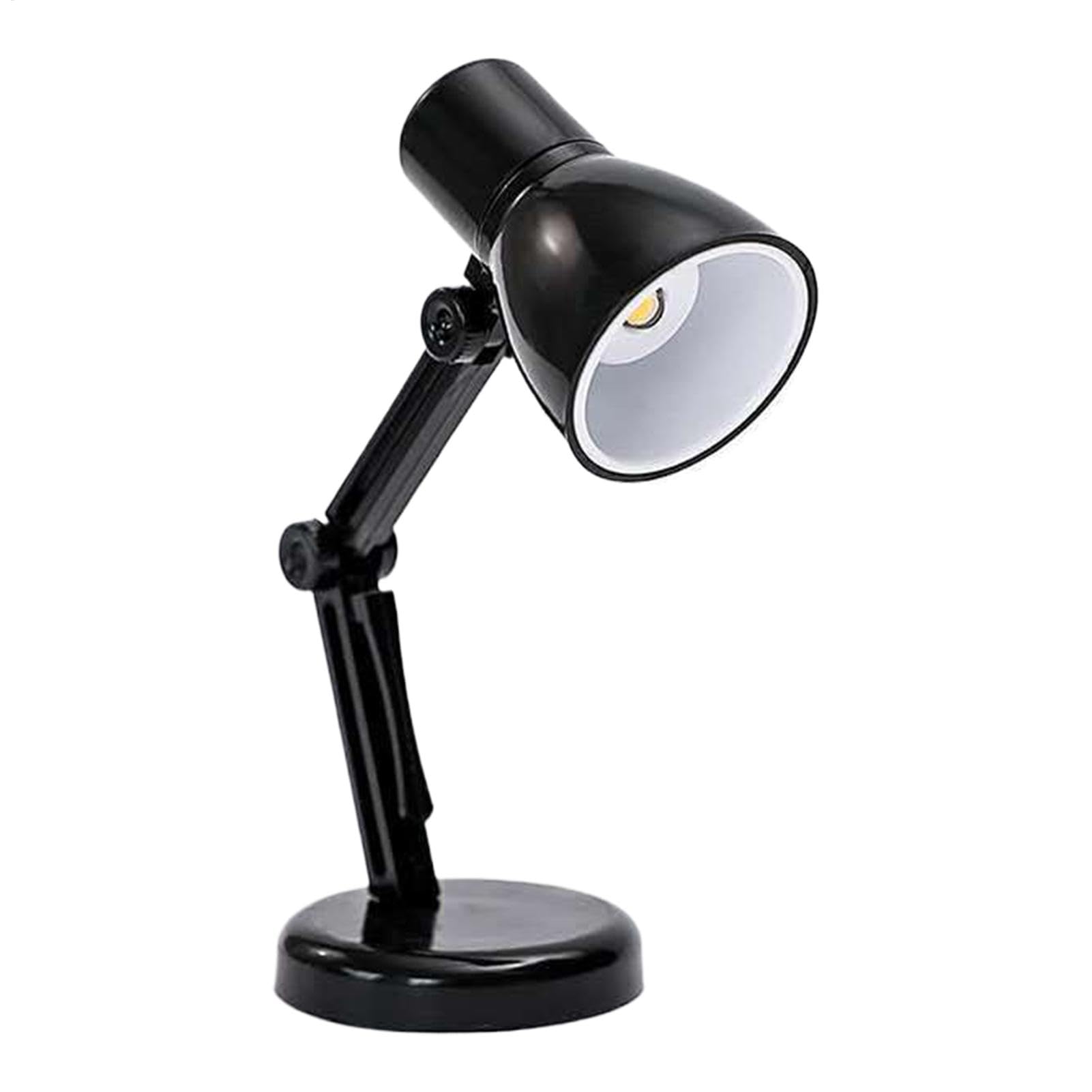 Battery Powered LED Desk Lamp - Eye-Caring Touch Table Lamp for Reading and Study | Portable Small Desk Light, Modern Home Decoration for Bedroom Living Room Office, Compact and Stylish Study Lamp