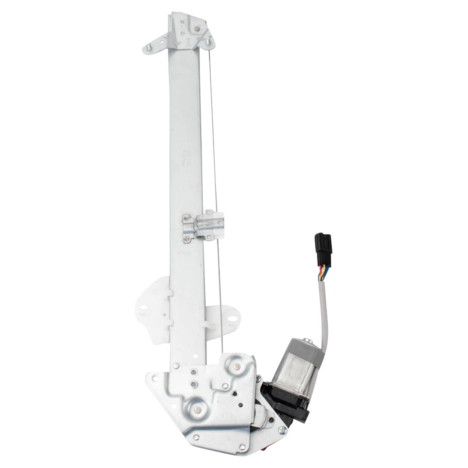 TRQ Front Driver Side Power Window Motor and Regulator Assembly One Touch