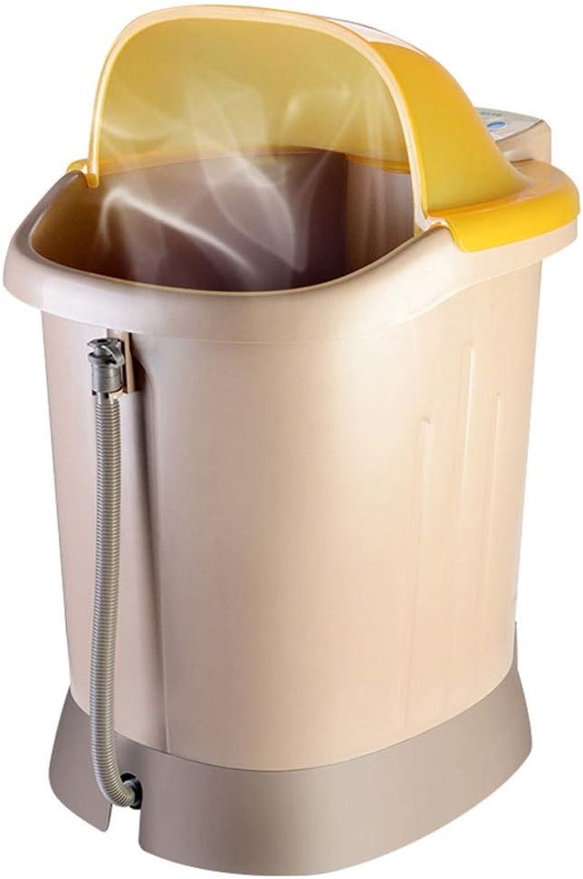Foot Bath Extra Deep Foot & Ankle Heated Bath Spa Heat, Vibration Massage, Bubble Jet Action, Soothes, & Relaxes Overworked Aching Feet