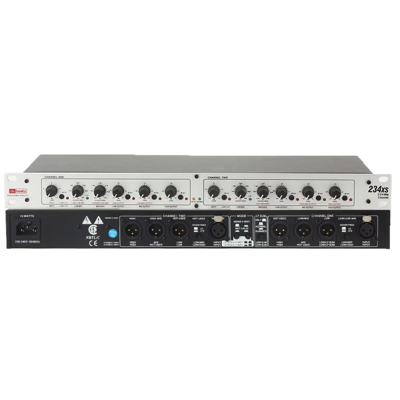カーオーディオ tossys DBX 234XS Rack Mount Stereo 2/3/4-Way Crossover Pro India | Ubuy