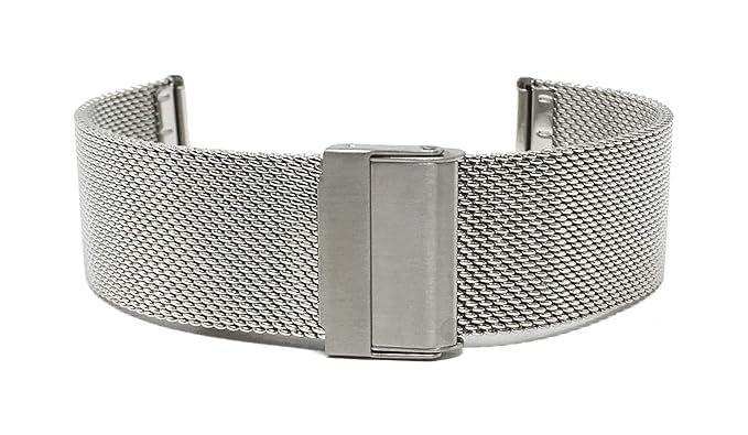 20mm Stech Stainless Steel Medium Mesh strap For Watch (Regular Side Bar) (B0CYLX313D) Amazon Price History, Amazon Price Tracker