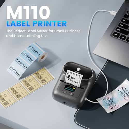 Memoqueen CH-M110-BK-US Phomemo M110 Portable Thermal Label Printer thumb #6
