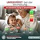 Herz Hüter® Fieberthermometer, 3-in-1 Thermometer, Stirn- und Ohrthermometer, für Säuglinge, Kinder & Erwachsene, ausgezeichnete Genauigkeit und Sicherheit, TÜV-zertifiziertes Medizinprodukt