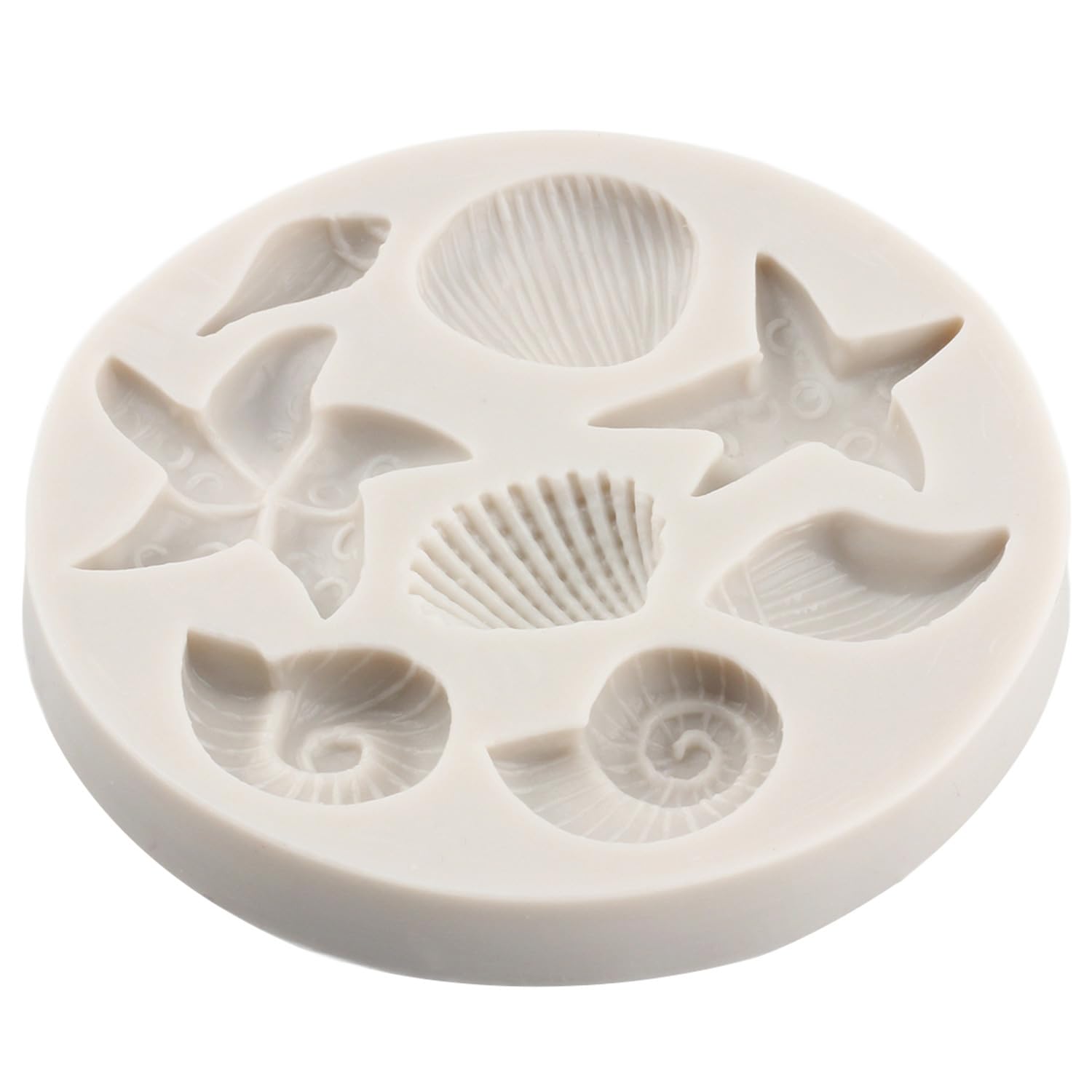 Stampo in silicone a forma di conchiglia, per decorare torte