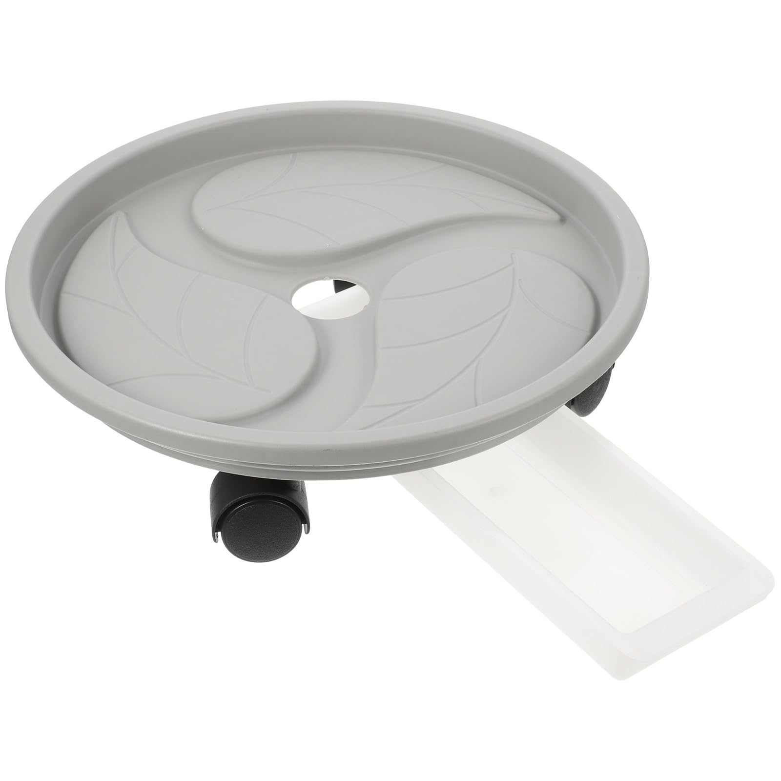 Support à plantes mobile 30 cm avec réservoir d'eau intégré