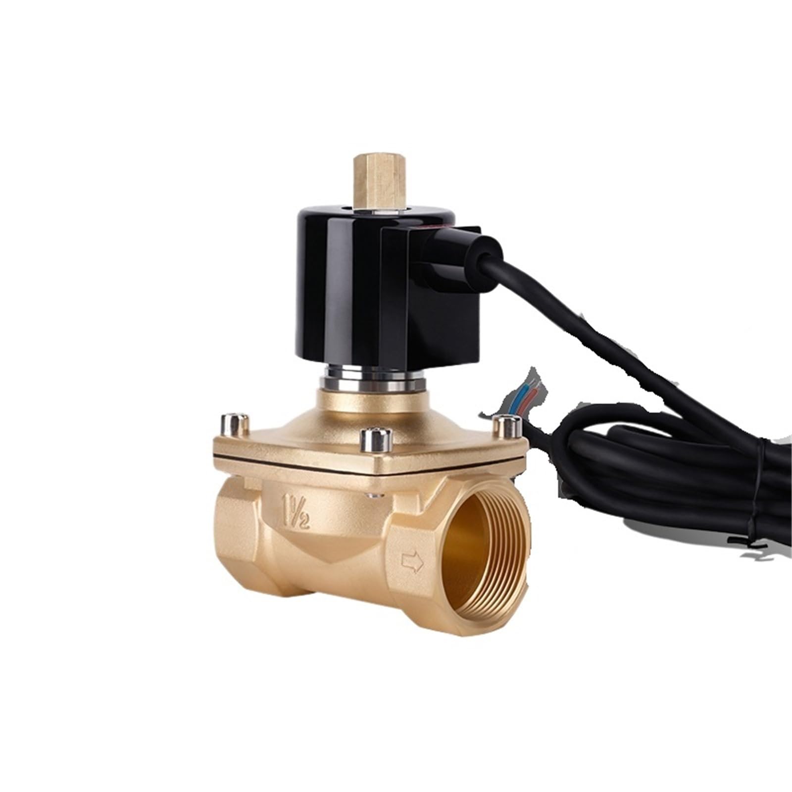 Tmddikhzpv 1-1/2 " Normally Open Solenoid Valve Brass(Epdm-Seal_12vdc)