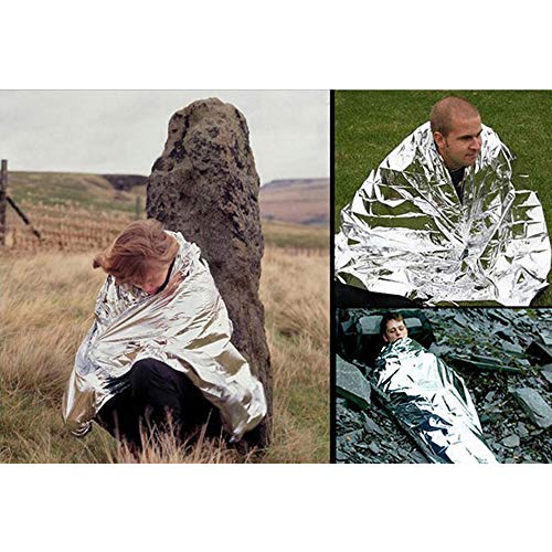 Honelife Ao ar livre Sobrevivência Sobrevivência Cobertor Tenda À Prova D 'Água Saco de Dormir Resg