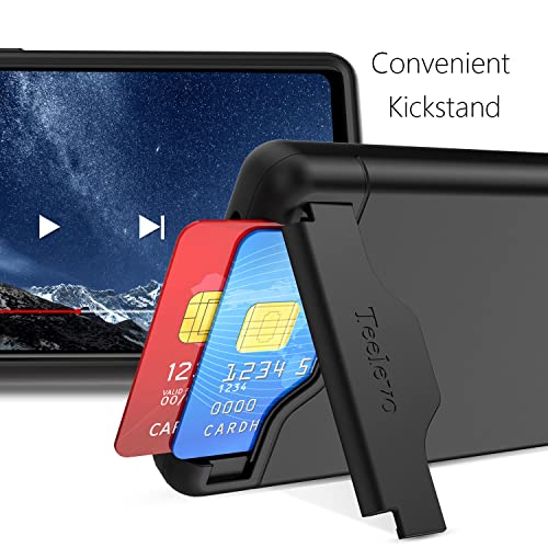 Coque Google Pixel 6a avec fente carte et support intégrés pour protection active