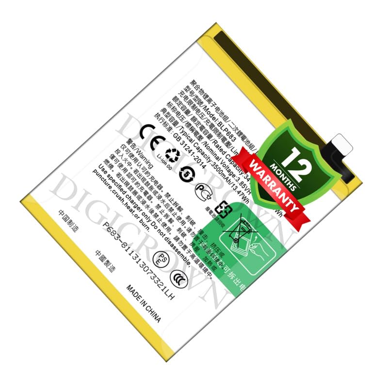 Image of Original BLP683 Battery Compatible for Realme 2 Pro | Realme U1 - (3500mAh) - 1 Year Warranty DF7