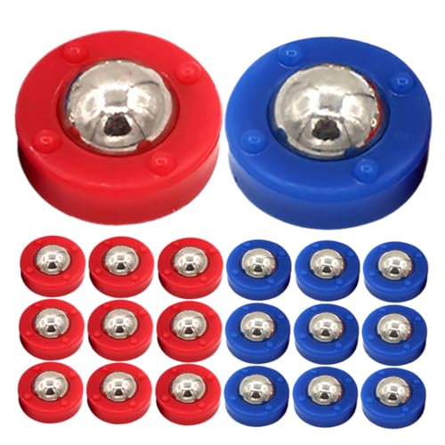 MAGICLULU 20 Piezas Accesorios para Mesa de Juego para Shuffleboard y Curling Instalación Rápida Compatibles Tablero Colores