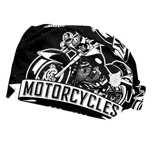 Casquettes de travail de moto ajustables pour stopper la sueur