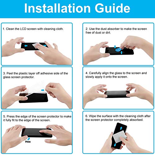 Snnisttek Pellicola Vetro Temperato per Samsung