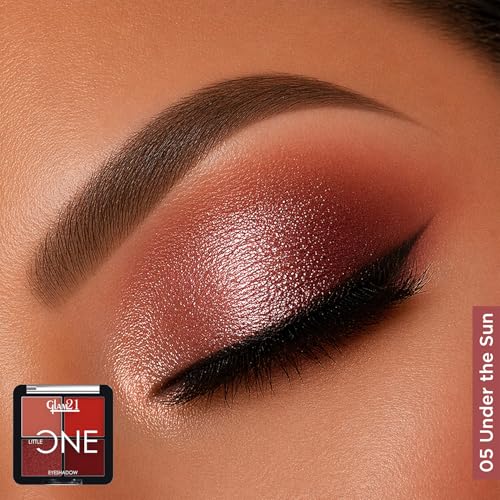 Image of Glam21 Little One 4-in-1 Eyeshadow Palette | Ultra pigmented, Easy to blend | Long Lasting Eye Make Up Kit |Under The Sun-05