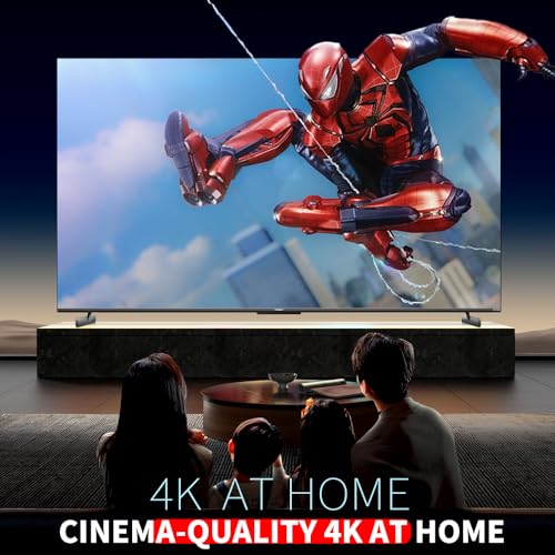 4K Media Player for USB Drive &amp; SD, Ultra HD Digital Signage Player with HDMI/AV Output, H.265 H.264 MKV MP4 Video, MP3 Music, JPG Photo, Auto Play &amp; Resume, Loop Playback