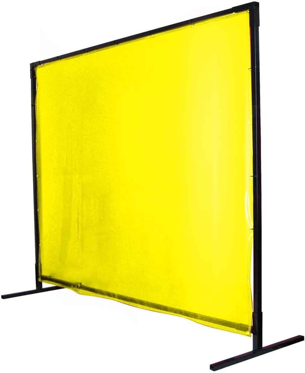 Black Stallion 6X6VSQF1-YEL 6x6 ft Yellow Saf-Vu Weld. Screen with Qui