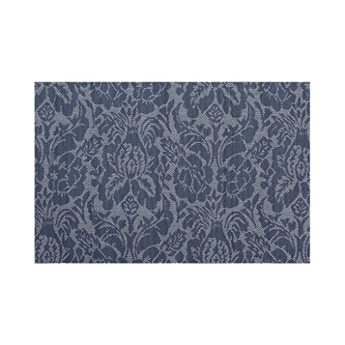 Set de Table Rouge Tissage Jacquard Luxe Protection Table 4pcs